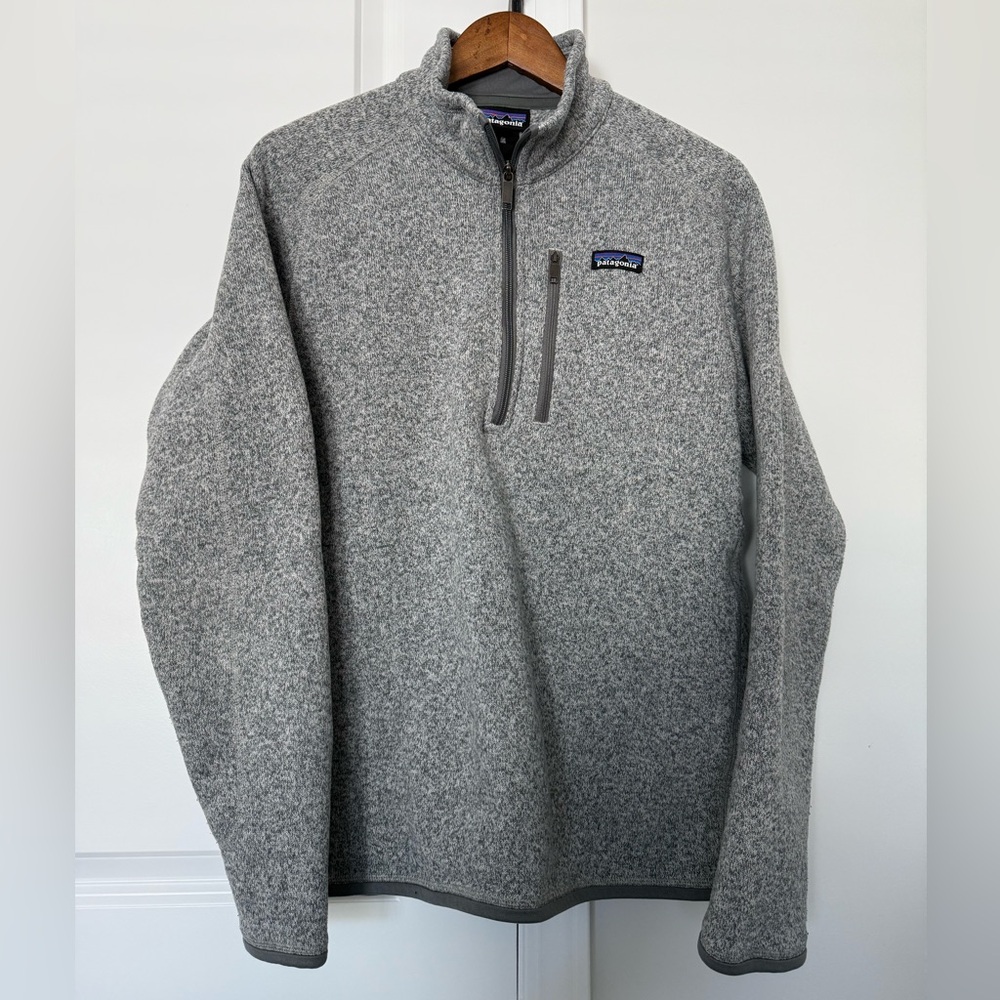 Patagonia Men's Better Sweater, Stonewash, Medium